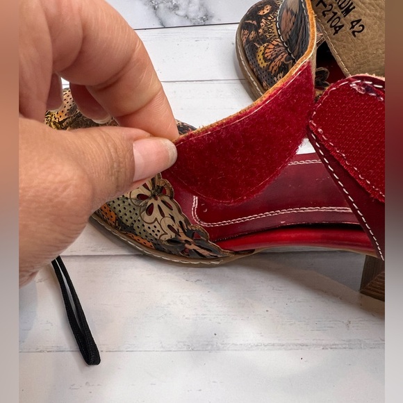 Spring Step Sunset Mary Jane Pump in red / Pre owner - Picture 5 of 11